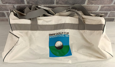 BMW GOLF CUP INTERNATIONAL 1990 - TASCHE - GEBRAUCHT - VINTAGE - 60 CM
