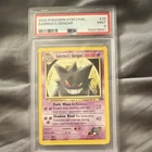 Pokémon Gym Challenge Sabrina's Gengar 29/132 PSA 9 Rare Regular 2000 Card