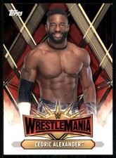 2019 Topps WWE Road to Wrestlemania #WM-37 Cedric Alexander 56711