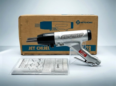 Nitto Kohki JEX-28 Pneumatic Jet Chisel Needle Scaler 0.6 MPa 4500 RPM Air Tools