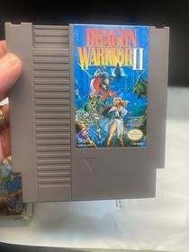 Dragon Warrior II 2 NINTENDO NES NO MANUAL ORIGINAL TESTED