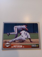 ⚾️ 1996 Collector's Choice Silver Signature John Patterson FREE SHIPPING ⚾️