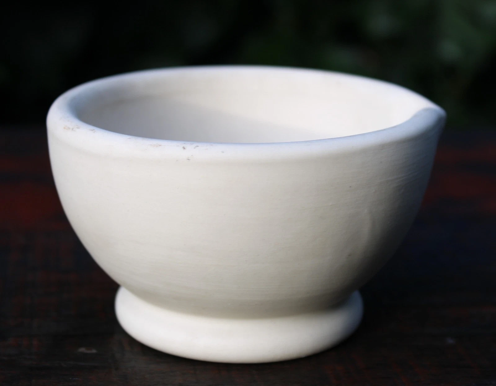 Vintage Apothecary Mortar #1- Warranted Acid Proof -Made in England