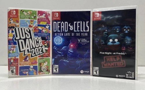 Nintendo Switch Bundle: Dead Cells, Five Nights at Freddy's & Just Dance 2021