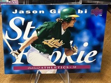 1995 Upper Deck - #222 Jason Giambi - Star Rookie Oakland Athletics