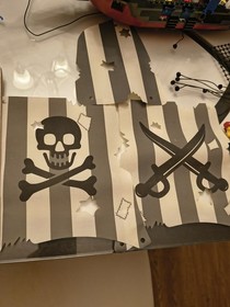LEGO Pirates: Red Beard Runner (6290) 100% Complete W/ Instructions