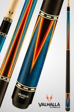 Viking Valhalla VA486 Pool Cue   Blue 58" 2PC Billiard Stick w/Warranty