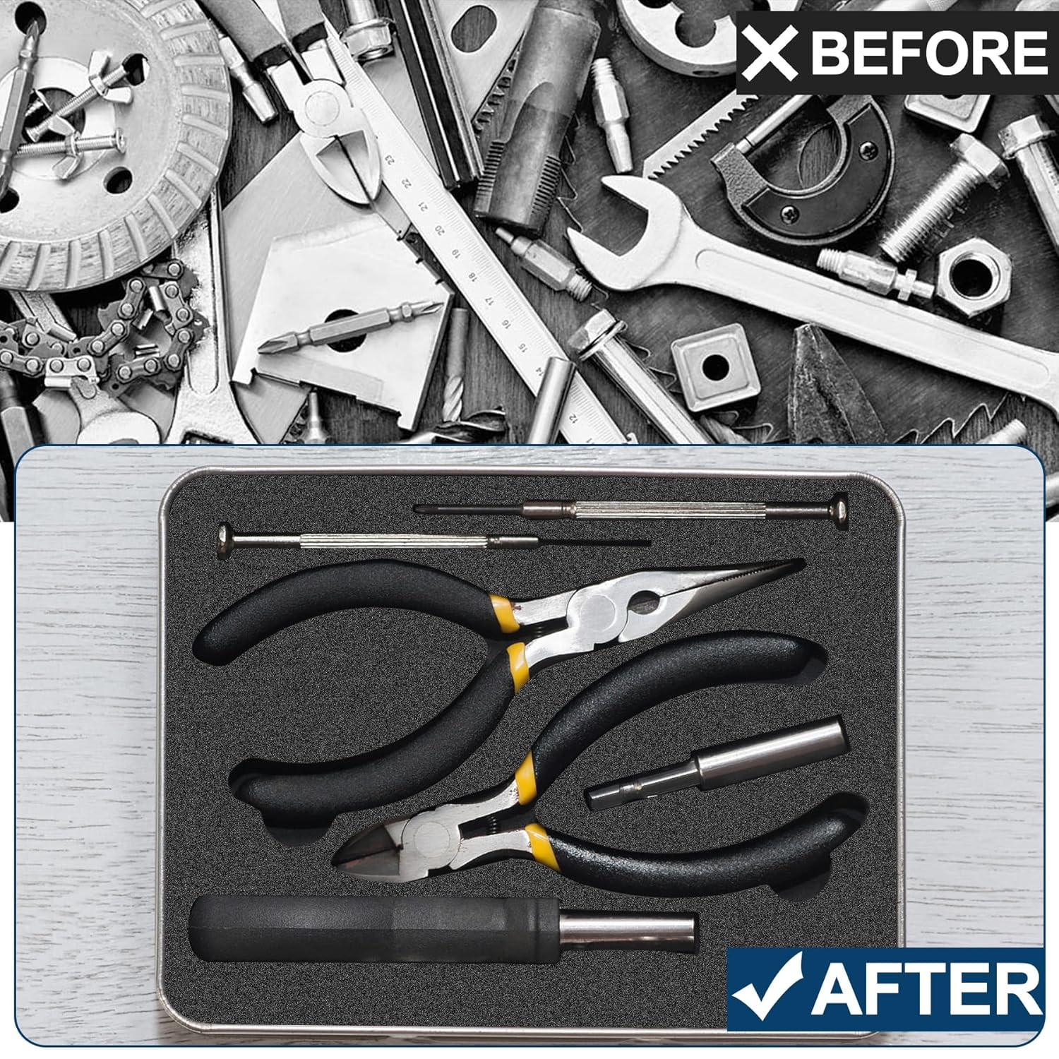 4 PCS Polyurethane Foam Sheets 16" L X 12" W X 1" T Packing Foam Inserts Cutt...