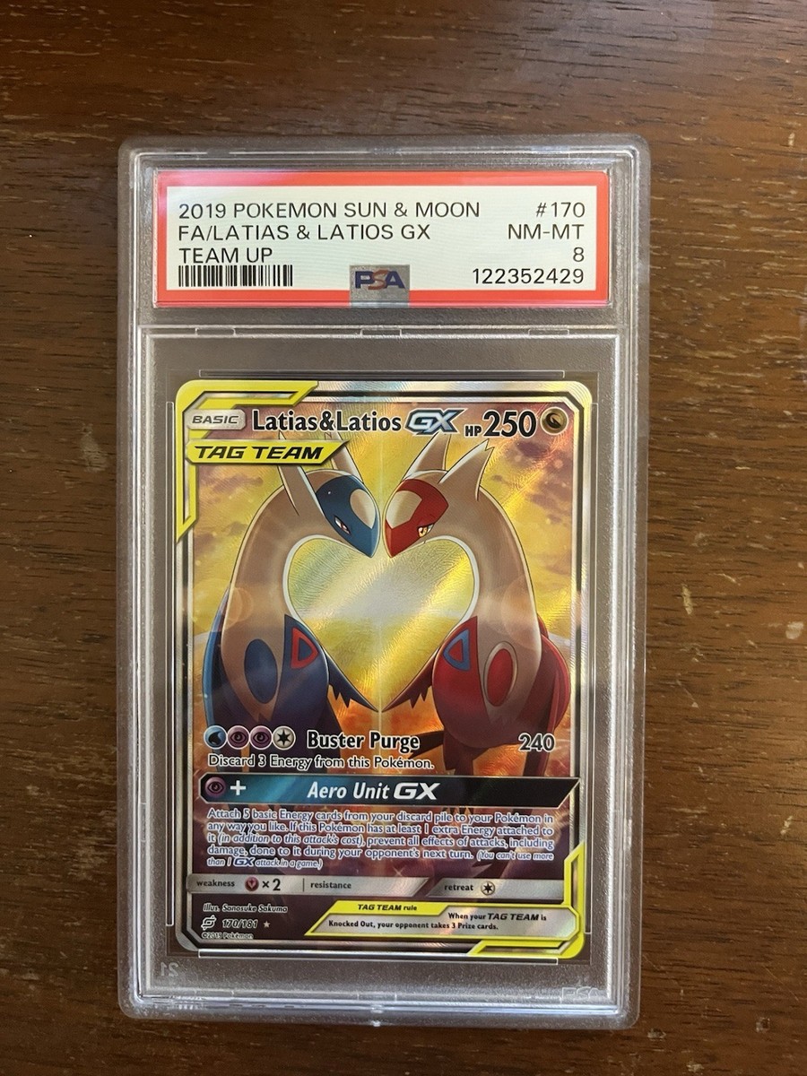 ポケモンカード Latias&Latios GX 170/181 PSA9 Latias & Latios GX (Alternate Full Art) 170/181 Sm-Team Up Holo