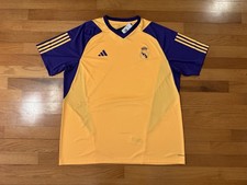 New XXL Adidas Real Madrid 23/24 Soccer Jersey Training Pre-Match Kit IQ0547 Men