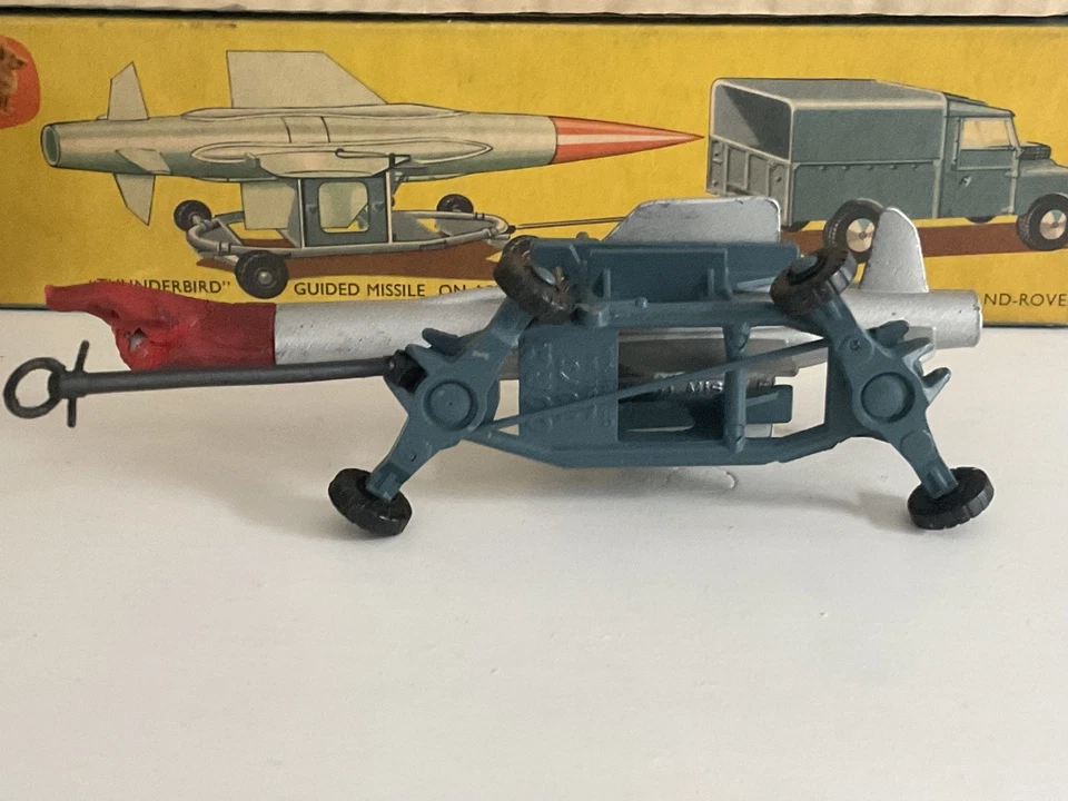 Corgi Toys Thunderbird Guided Missile RAF Land Rover Gift Set No. 3 Original Box - Image 3 of 4