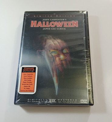 Halloween DVD. Anchor Bay Limited Edition. Lenticular Cover. NEW SEALED READ