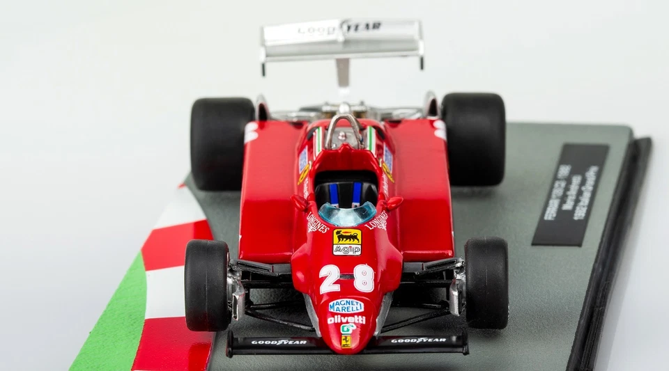 Ferrari 126 C2 Mario Andretti 1982 Monza Scala 1:43 Model Formula1 Blister Nuovo - Immagine 4 di 4