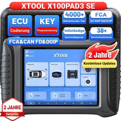 XTOOL X100PAD3 SE V2.0 Profi IMMO OBD2 Diagnosegerät Key Programming Alle System