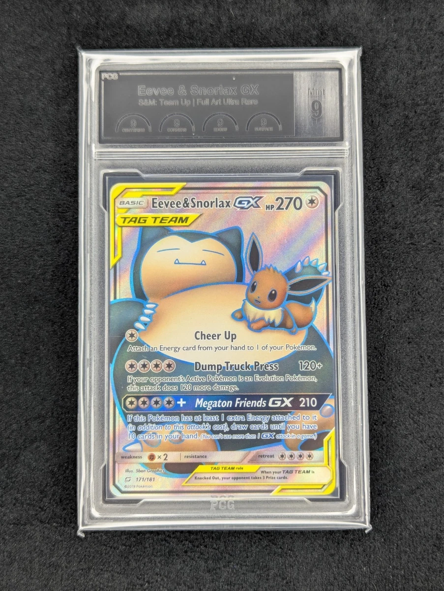 Eevee & Snorlax GX 171/181 Sm-Team Up for sale | eBay