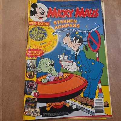 Micky Maus Heft Nr. 41 1997 ohne Beilage  mit 4 Sammelkarten 