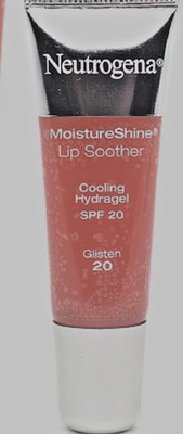 1 Neutrogena MoistureShine Lip Soother Gloss - Glisten #20 - 0.35 oz