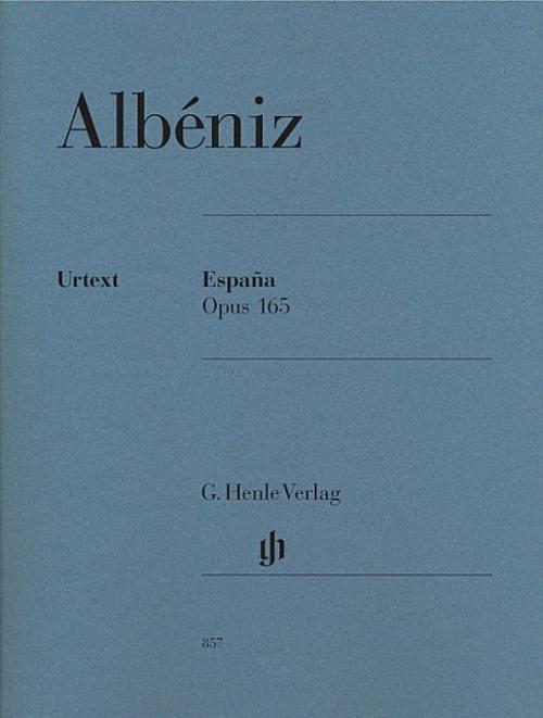 Thumbnail - Albéniz, Isaac - España Op. 165 Isaac Albéniz