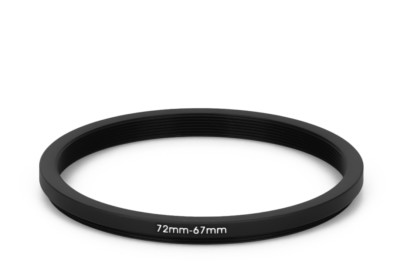 Bague Adaptateur Filtre 77 Mm Vers 52 Mm – Step Down Aluminium Noir Mat – Objectif Photo