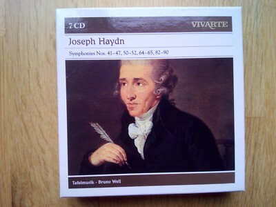 Joseph Haydn - Tafelmusik / Weil - Symphonies - 7 x CD Box Set - Sony - Wie Neu