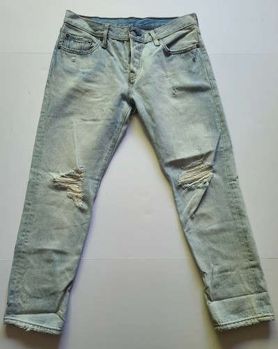 Levi's 501 CT Tapered Lightwash Denim 