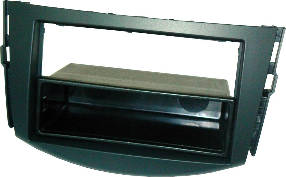 Mascarilla Radio 1 Din Rav 4 2006 Al 2013. Adaptador Sencillo Din Con Cajón. - Imagen 2 de 2