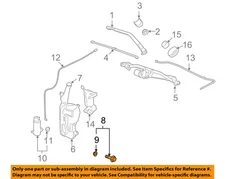 GM OEM Wiper Washer-Windshield-Fluid Level Sensor 20999338