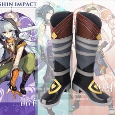 Genshin Impact Razor Cosplay Shoes Woman Boots Custom Made