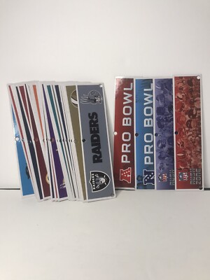 NFL Rush Zone Football Board Game Lot of 36 End Zone Banner Replacement Pieces