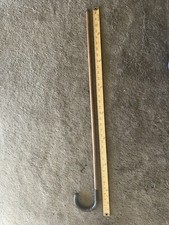 Vintage Custom Bamboo Cane Curved Handle Walking Stick 35  