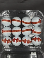 TaylorMade TP5 Stripe 'Holiday Balls'  12 Used Golf Balls 5A