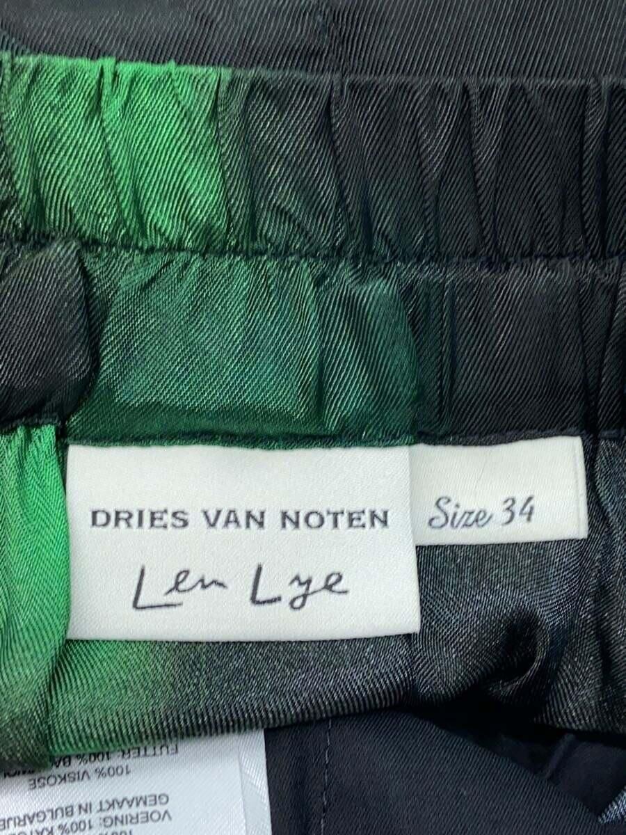 DRIES VAN NOTEN SHORTS 21ss Len Lye PRINT PIPERI 34 COTTON