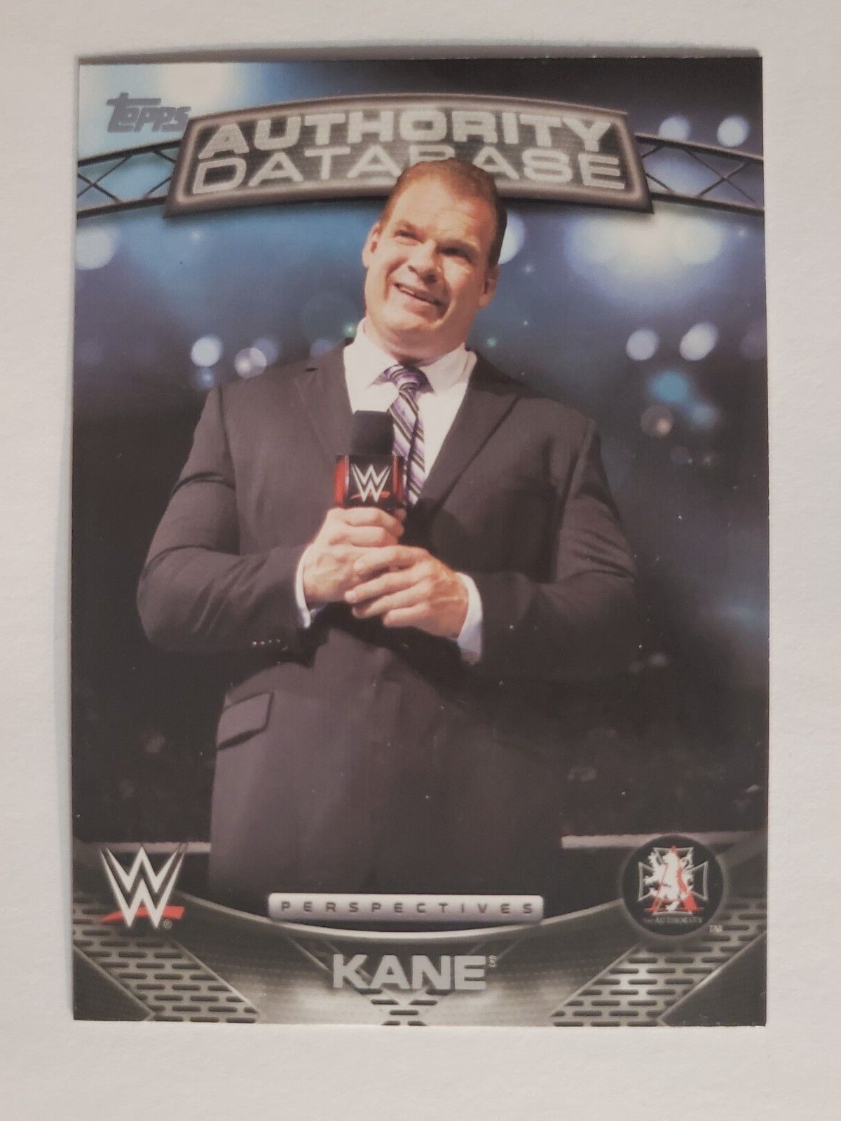 2016 Topps WWE〜 Authority Database #4A KANE