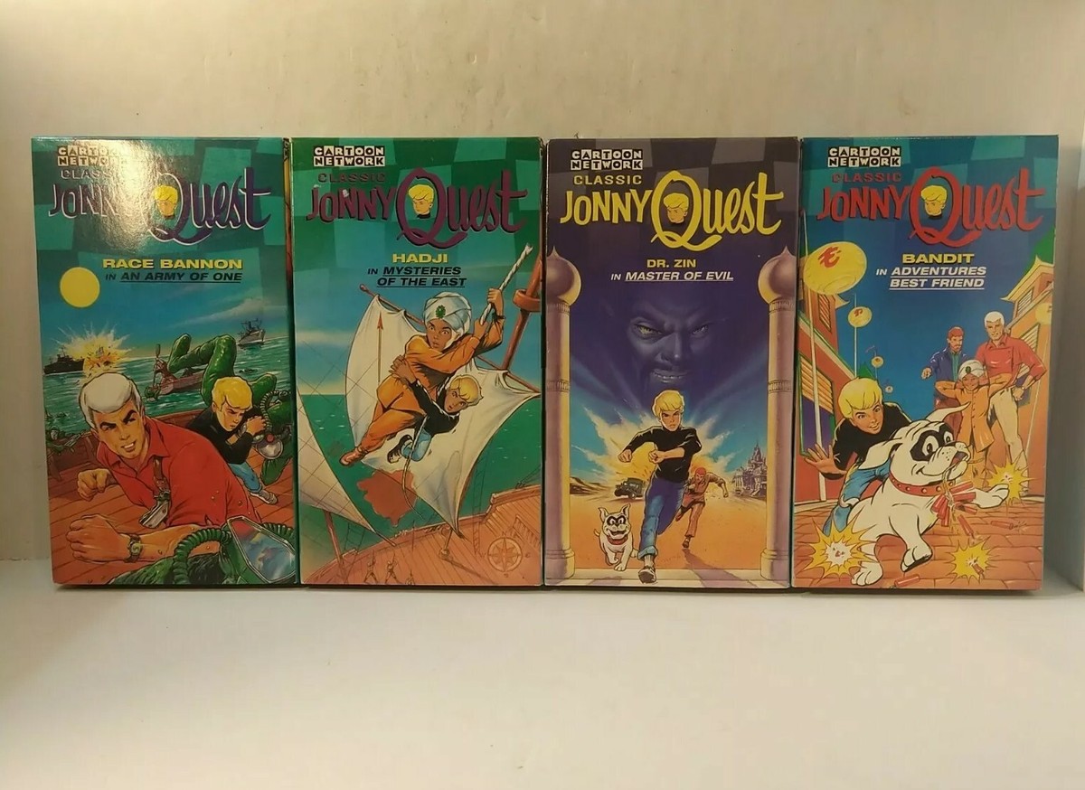 Classic Jonny Quest Complete Set Limited Release 1996 VHS Cartoon