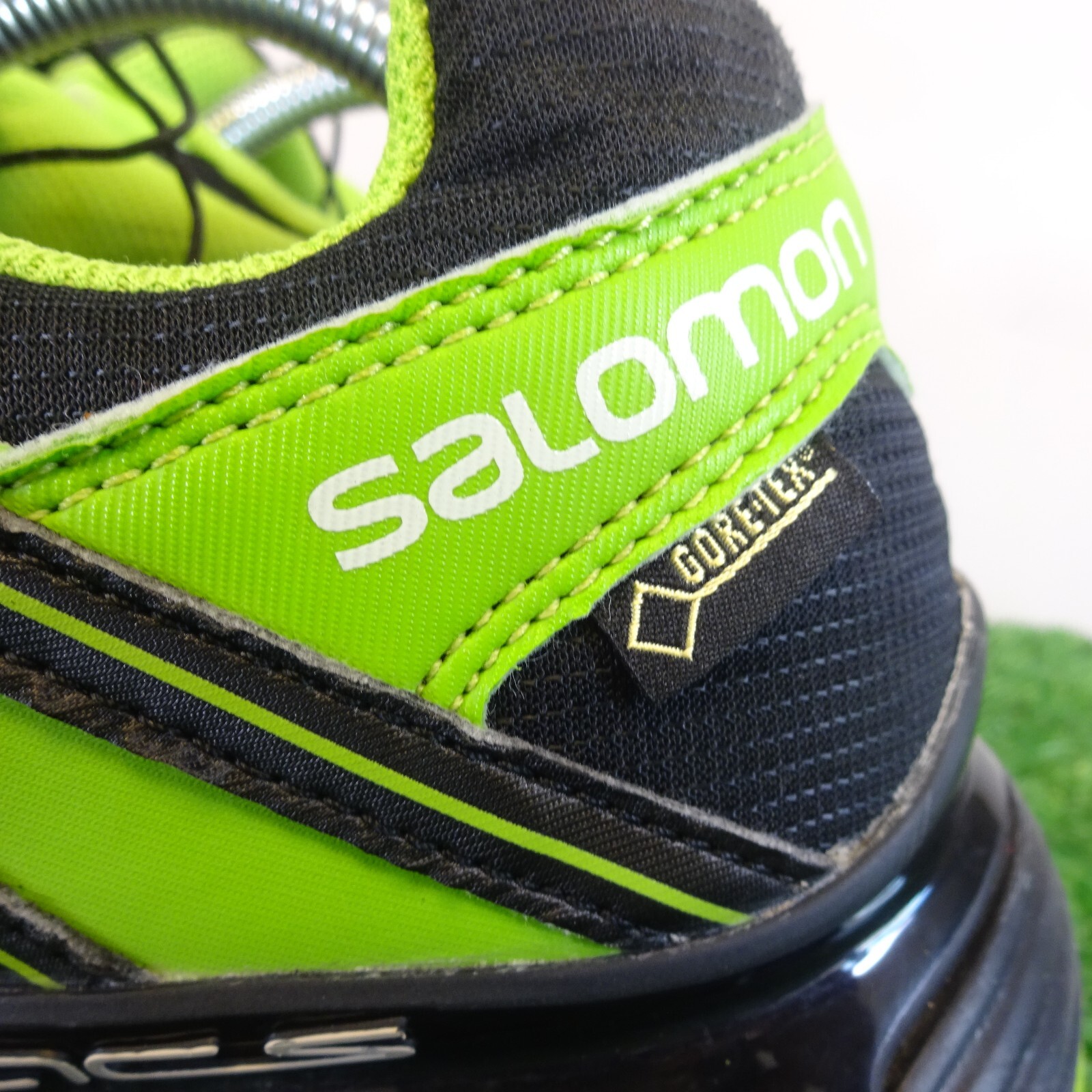 Scarpe da trail Salomon taglia 8 5 uomo nero verde scarpe da ginnastica escursionismo outdoor passeggio