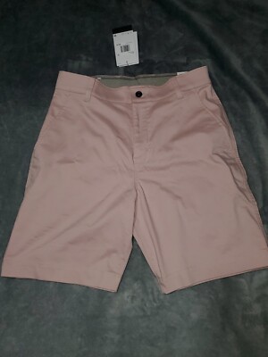 NIKE GOLF DRI-FIT SHORTS MENS PINK WAIST SIZE 29 STANDARD FIT DA4142 601 NEW