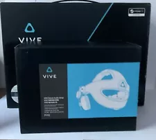 HTC Vive VR System For PC - Black (With Deluxe Audio Strap) CIB