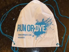 LOT of 100 Blue Drawstring Backpack Beach School Camp Bag Cinch Swim Dance Tote