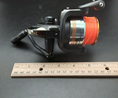 New, Black FLAGMAN Black Fire 3012 Fishing Reel