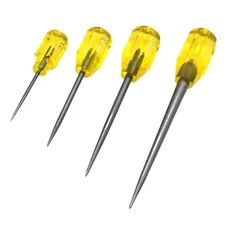 C.S. Osborne Heavy Duty 4 Size Scratch Awl Set 