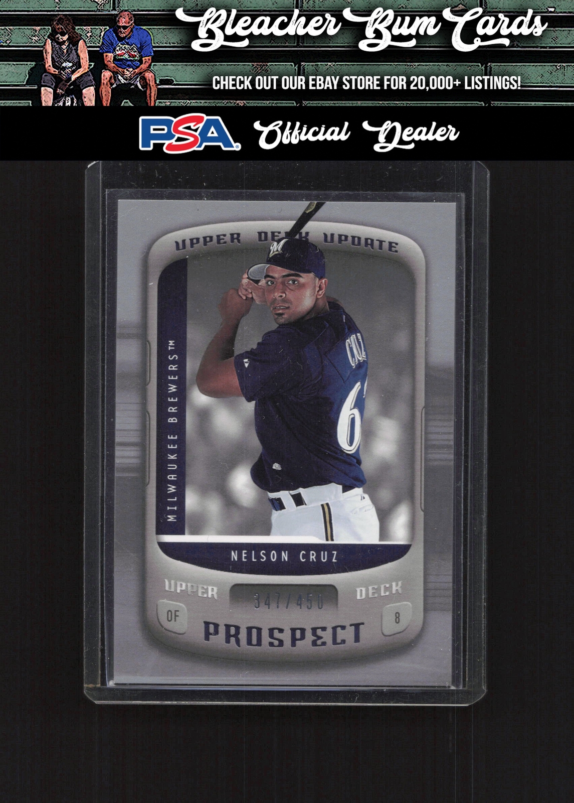 2005 Upper Deck Update 148 Nelson Cruz Prospects Silver #/450