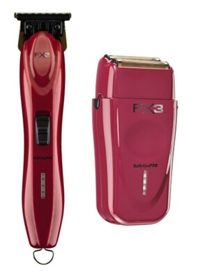 BaByliss PRO FX3 Kabellos Trimmer & Rasierer 110-220 FFX3T & FXX3S