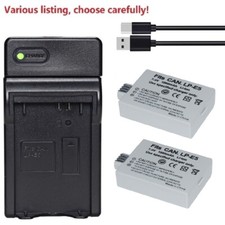 Battery or Charger For LP-E5 Canon DS126181 DS126231 DS126191 EOS Rebel XSi T1i