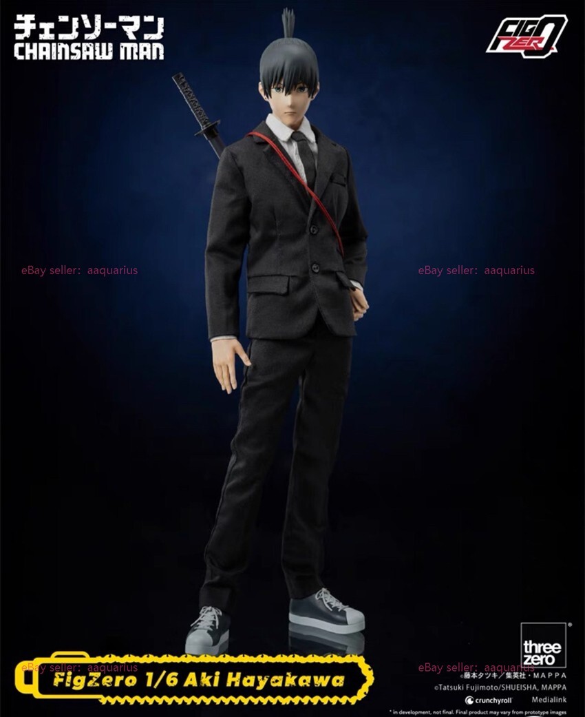 Threezero CHAINSAW MAN 1/6 Scale FigZero Aki Hayakawa Action