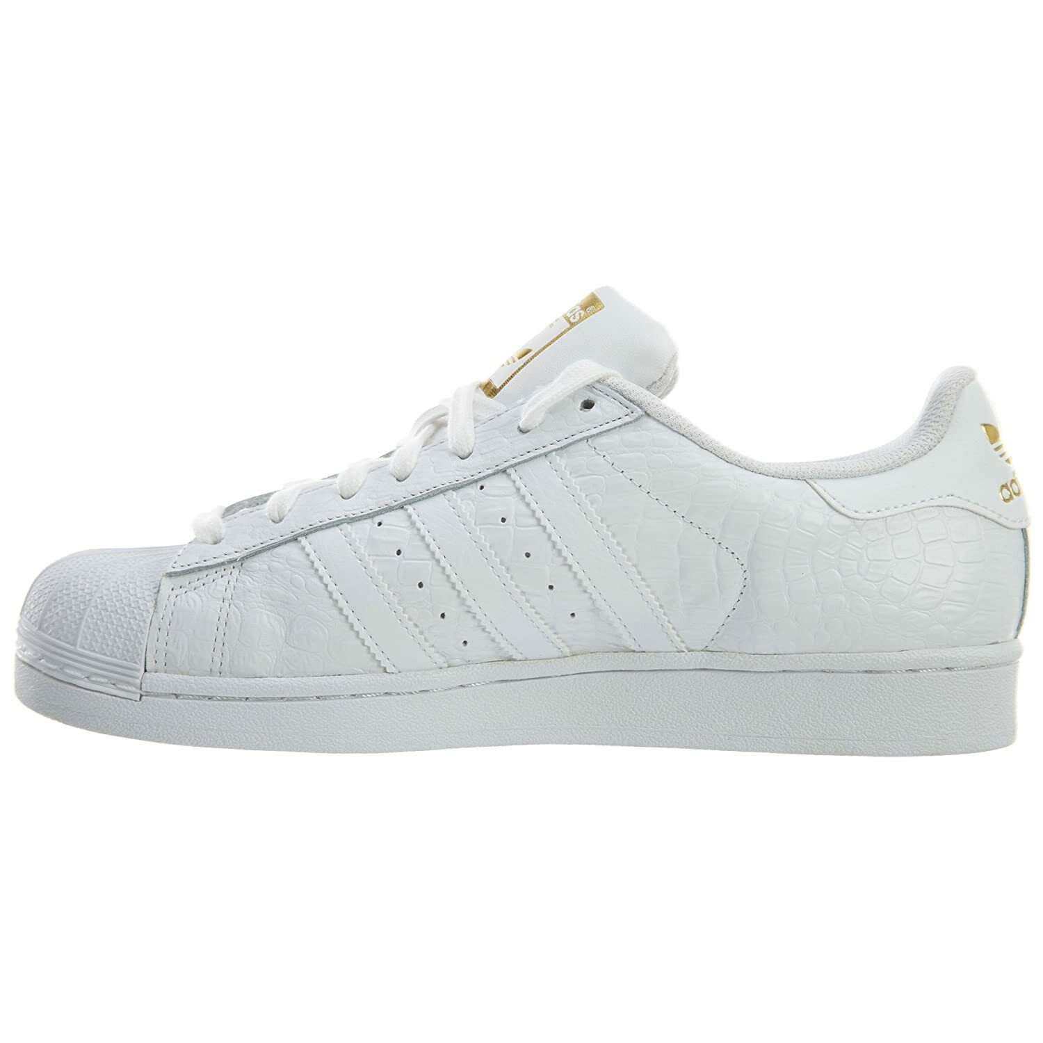Adidas Originals Superstar Croc AQ6686 Men's White Leather Sneaker 