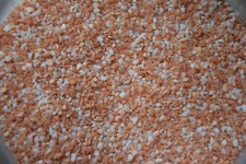 0305.02 ONE OUNCE SALMON PINK BULLSEYE GLASS MEDIUM FRIT 90 COE FUSIBLE