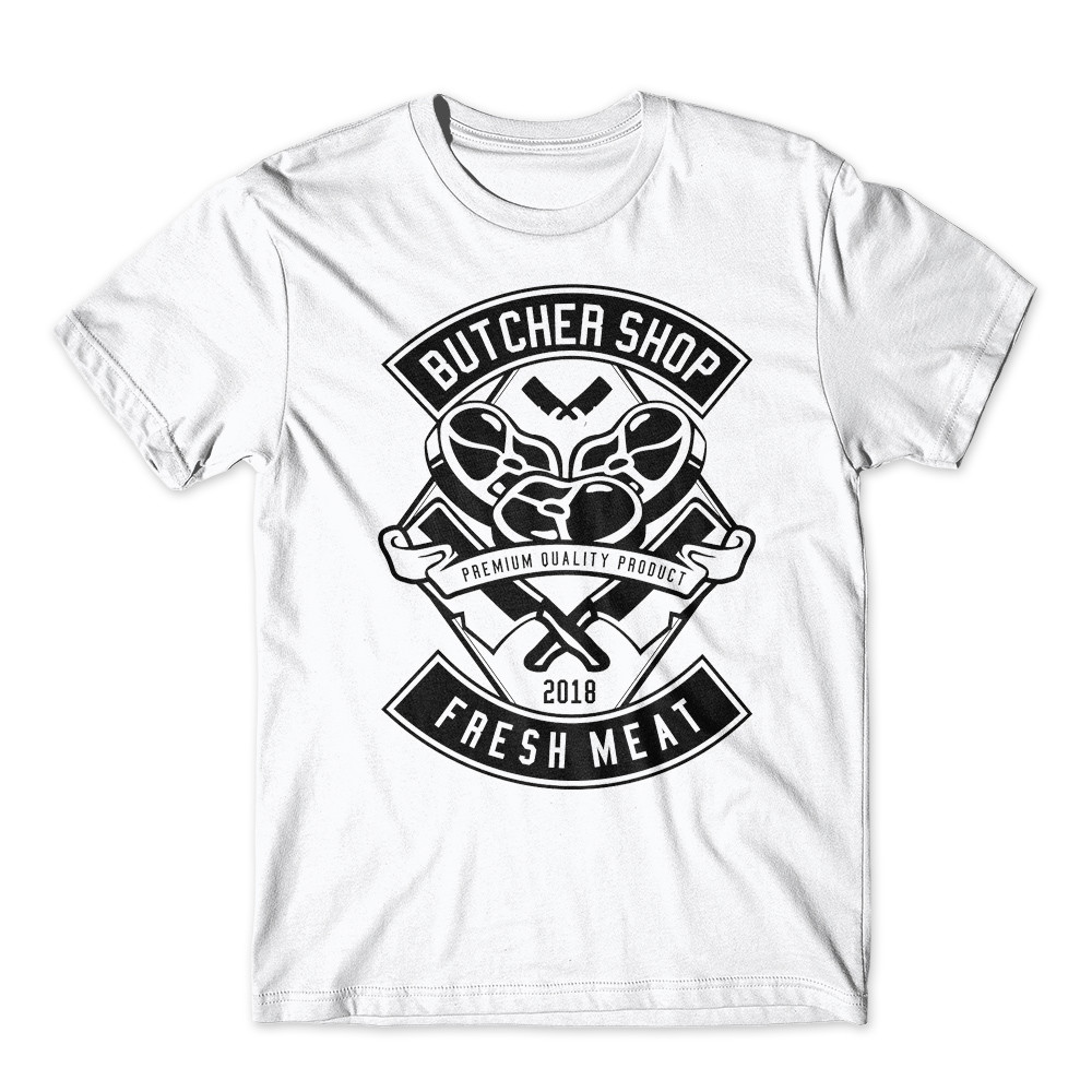 Butcher T-Shirt 100% Cotton Premium Tee New | eBay