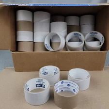 lot of 60 empty Packing / Shipping Tape Rolls cardboard tubes