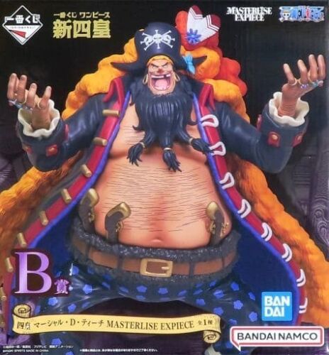 BANDAI One Piece Ichiban Kuji New Four Emperors Marshall D. Teach Figure B Prize - Picture 1 of 5