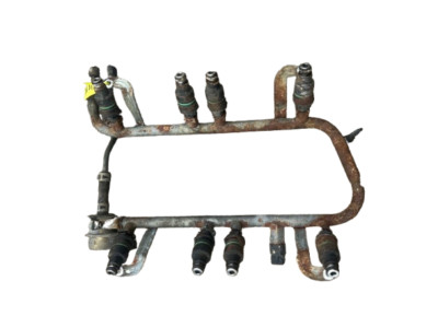 Land Rover Discovery 1 1994-95 OEM Engine Fuel Rail With Injectors ERR4937